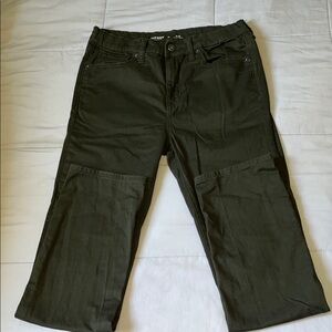 Old Navy Black Cargo Pants Straight Fit